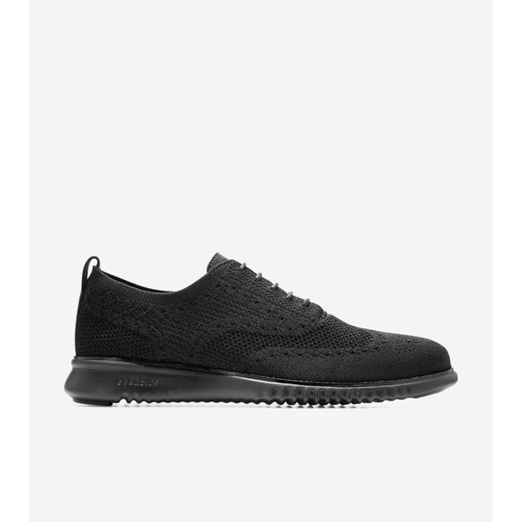 Cole Haan 2.ZERØGRAND Stitchlite C28527 Oxfords Men 7 Black Wingtip Shoes UWU106 main image 8